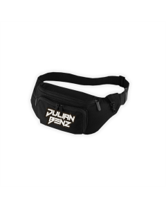 Bauchtasche "JULIAN BENZ Logo" schwarz, bestickt
