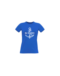 Girly-Shirt "ANKER" blau
