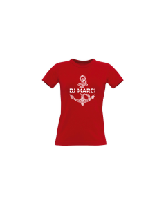 Girly-Shirt "ANKER" rot
