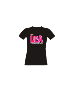 Girly-Shirt "LEA" schwarz