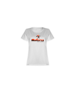 Girly-Shirt "MALLORCA - Islas Baleares" weiß