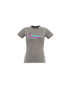 Girly-Shirt "MALLORCA - Island in the sun" grau