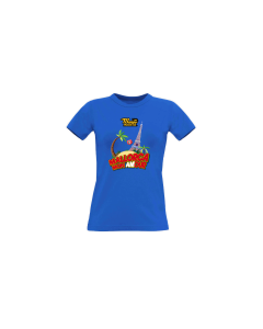 Girly-Shirt "MALLORCA MON AMOUR" blau