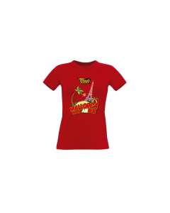 Girly-Shirt "MALLORCA MON AMOUR" rot
