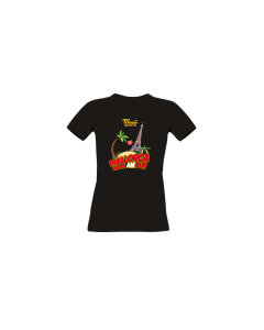 Girly-Shirt "MALLORCA MON AMOUR" schwarz