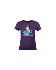 Girly-Shirt "OH LE LE" lila