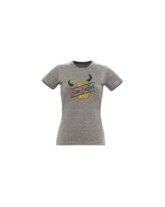 Girly-Shirt „SAN BÜFFEL” grau