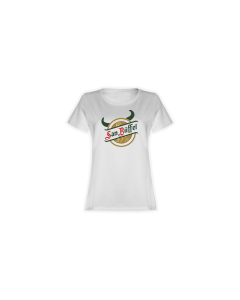 Girly-Shirt „SAN BÜFFEL” weiß