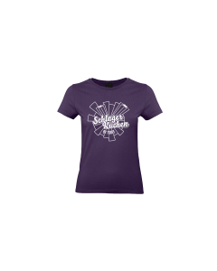 Girly-Shirt "SCHLAGERKUCHEN" lila