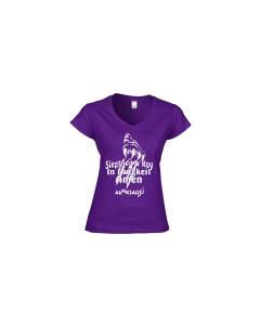 Girly-Shirt "SIEGFRIED & Roy" lila