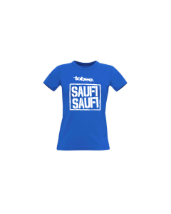 Girly-Shirt "SAUFI SAUFI" blau