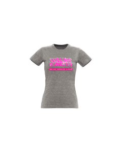 Girly-Shirt "ZWILLINGSSCHWESTER" grau