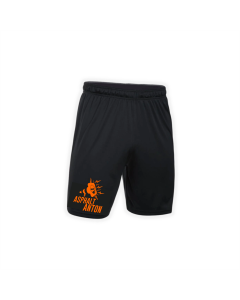 Jogginghose kurz "ASPHALT ANTON Logo" schwarz