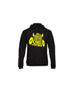 Kapuzen-Sweatshirt "ABRISS CHARLIE" schwarz