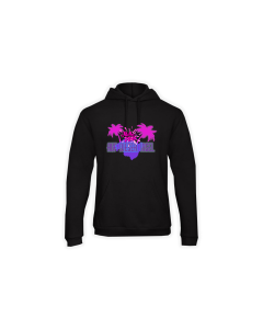 Kapuzen Sweat-Shirt "AUF DIESER INSEL" schwarz