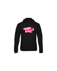 Kapuzen Sweat-Shirt "HUREN & SÖHNE GMBH" schwarz
