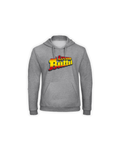 Kapuzen Sweat-Shirt "LORENZ BÜFFEL Logo" grau