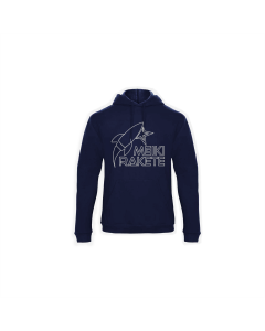 Kapuzen Sweat-Shirt "MEIKI RAKETE Logo" navy