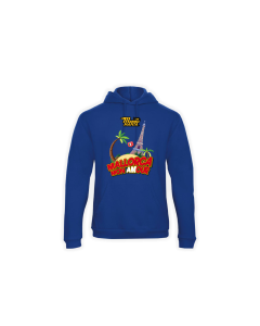 Kapuzen Sweat-Shirt "MALLORCA MON AMOUR" blau