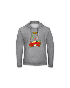 Kapuzen Sweat-Shirt "MALLORCA MON AMOUR" grau