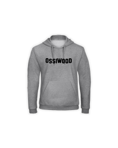 Kapuzen Sweat-Shirt "OSSIWOOD" grau