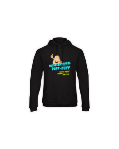 Kapuzen Sweat-Shirt "QUELLKARTOFFEL" schwarz