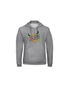Kapuzen Sweat-Shirt „SAN BÜFFEL” grau