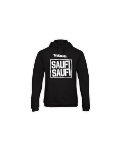 Kapuzen Sweat-Shirt "SAUFI SAUFI" schwarz