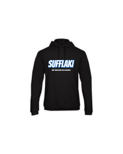 Kapuzen Sweat-Shirt "SUFFLAKI" schwarz