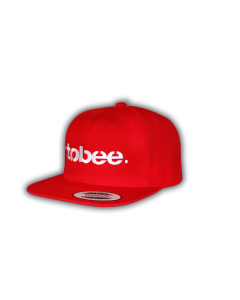 Cap "TOBEE Logo" rot, bestickt