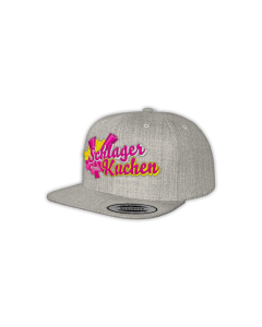 Cap "SCHLAGERKUCHEN" grau, bestickt