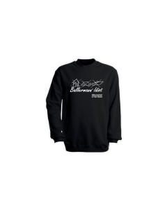 Sweat-Shirt "BALLERMANN® IDIOT" schwarz