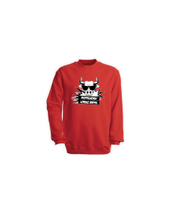 Sweat-Shirt "DOPPELHORN" rot