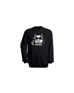 Sweat-Shirt "DOPPELHORN" schwarz