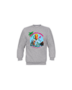 Sweat-Shirt "INGO OHNE FLAMINGO Logo" grau
