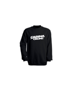 Sweat-Shirt "CARINA CRONE Logo" schwarz
