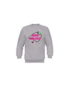 Sweat-Shirt "MAMA MALLORCA" grau