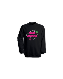 Sweat-Shirt "MAMA MALLORCA" schwarz