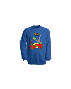 Sweat-Shirt "MALLORCA MON AMOUR" blau