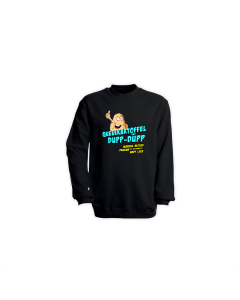 Sweat-Shirt "QUELLKARTOFFEL" schwarz