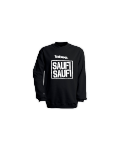 Sweat-Shirt "SAUFI SAUFI" schwarz