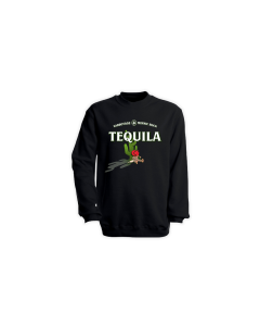 Sweat-Shirt "TEQUILA" schwarz