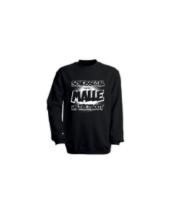 Sweat-Shirt "TRETBOOT" schwarz