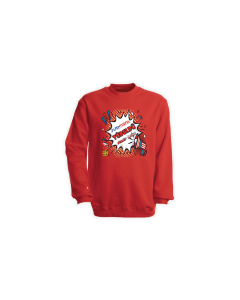 Sweat-Shirt "TÜDELDÜ" rot