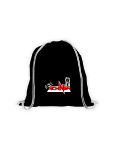 Stoffbeutel "DER SCHNEE Logo" schwarz