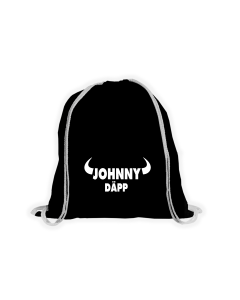 Stoffbeutel „JOHNNY DÄPP” schwarz