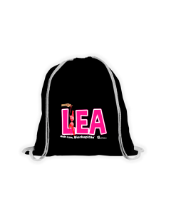 Stoffbeutel "LEA" schwarz