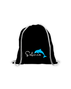 Stoffbeutel "SABRINA Logo" schwarz