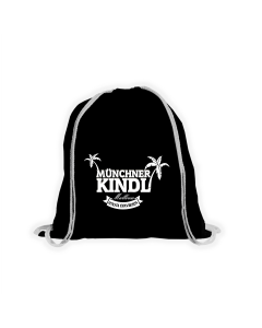 Stoffbeutel "MÜNCHNER KINDL Logo" schwarz