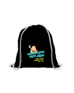 Stoffbeutel "QUELLKARTOFFEL" schwarz